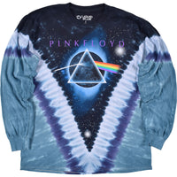 Thumbnail for Pyramid V Tie-Dye Long Sleeve T-Shirt