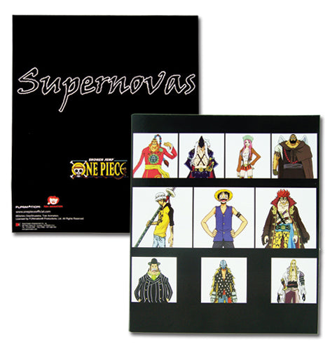 ONE PIECE SUPERNOVAS BINDER