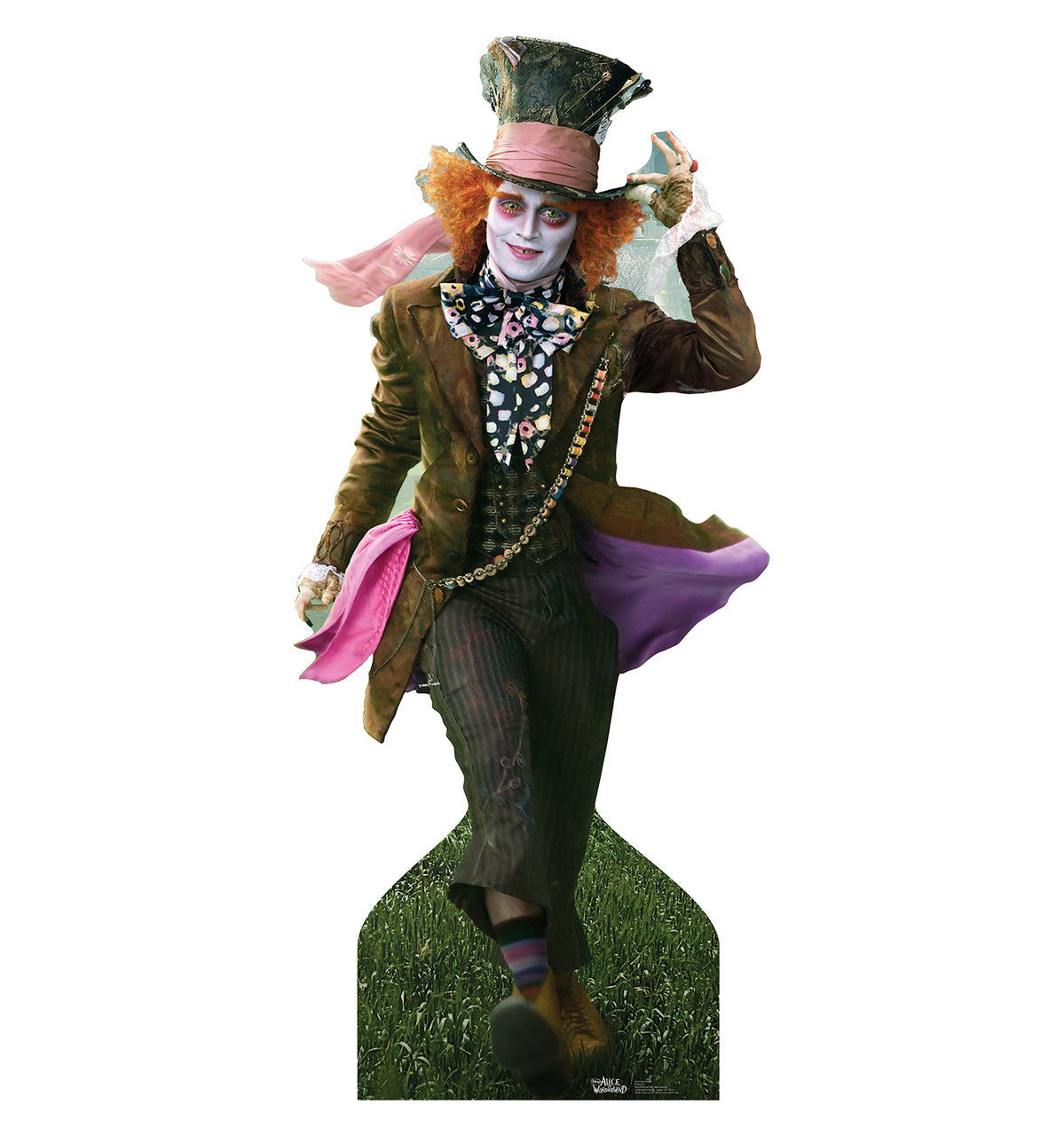 Mad Hatter Alice in Wonderland Life-Size Cardboard Cutout