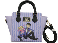 Thumbnail for OURAN HIGH SCHOOL HOST CLUB - HONEY & MORI PURPLE SATCHEL BAG