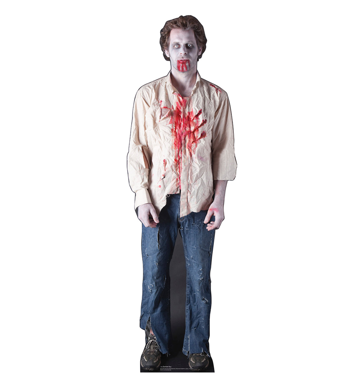 Zombie Guy - Cardboard Cutout