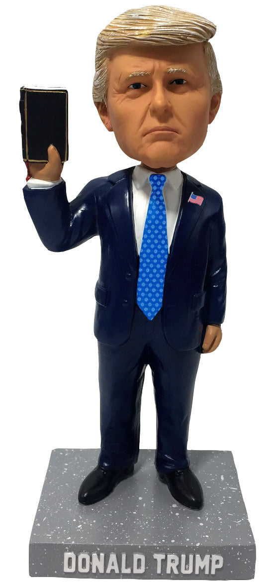 Donald Trump Bible Bobblehead