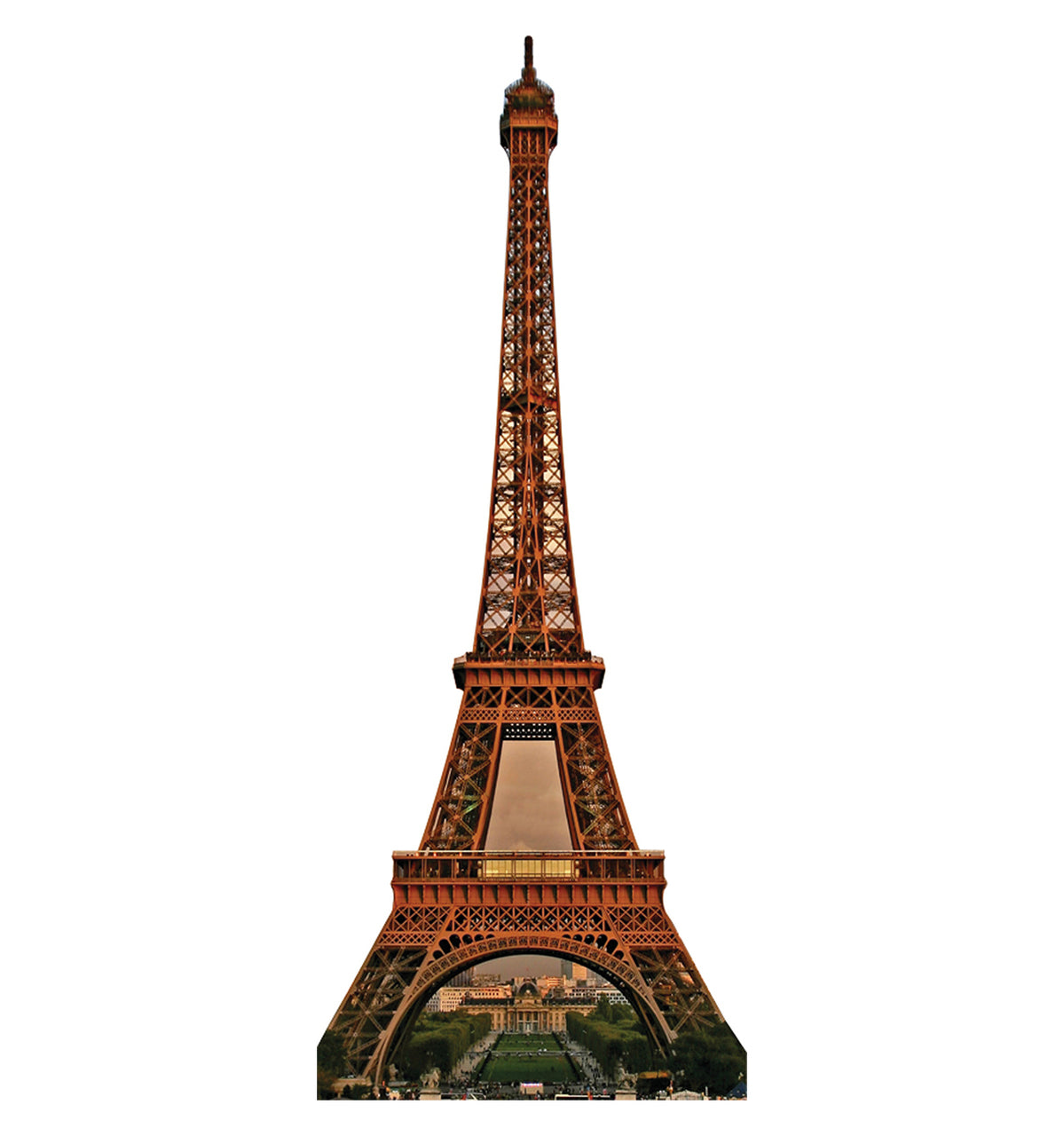 Life-size Eiffel Tower Cardboard Cutout