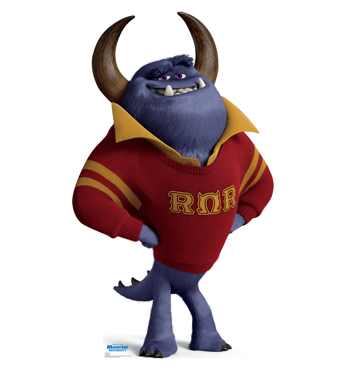 Life-size Johnny Monsters University Cardboard Cutout