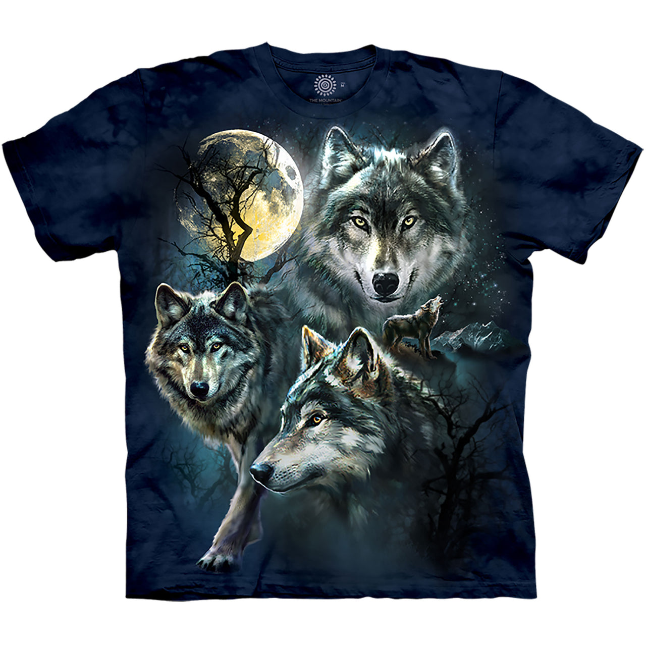 MOON WOLVES COL T-SHIRT