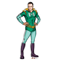 Thumbnail for Life-size Sheldon Super Hero Big Bang Cardboard Cutout