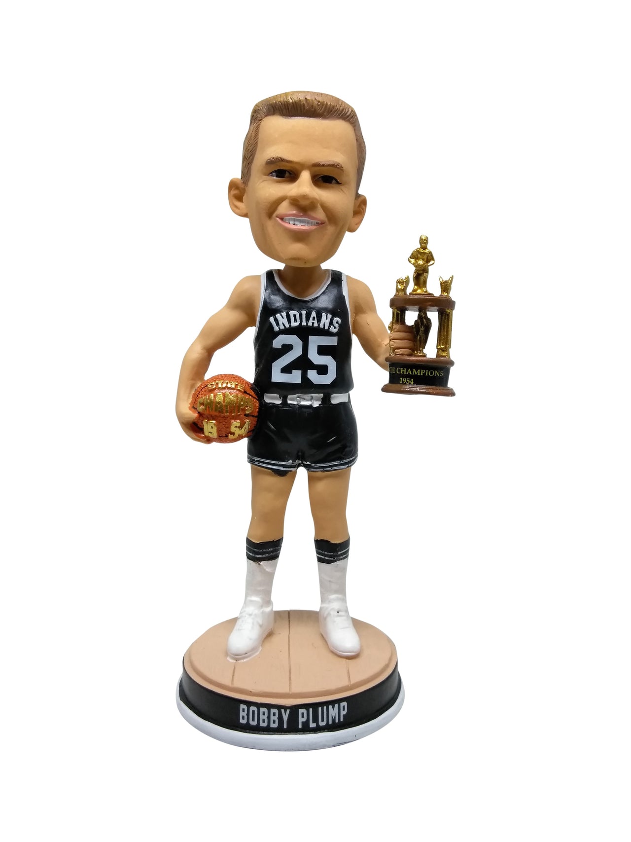 Bobby Plump Milan High School Hoosiers Movie Limited Edition Bobblehead