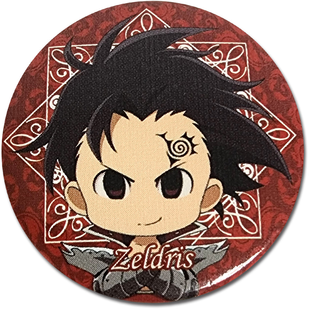 THE SEVEN DEADLY SINS - ZELDRIS BUTTON