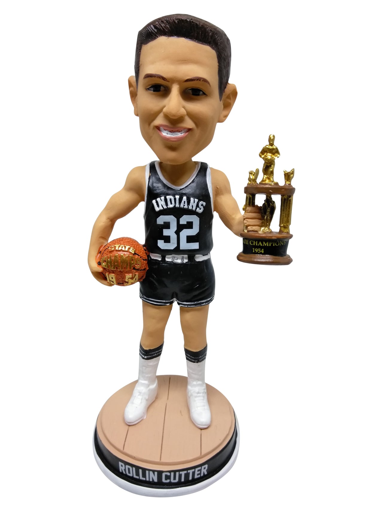 Rollin Cutter Milan High School Hoosiers Movie Limited Edition Bobblehead High School