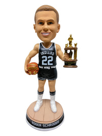 Thumbnail for Roger Schroder Milan High School Hoosiers Movie Limited Edition Bobblehead High School