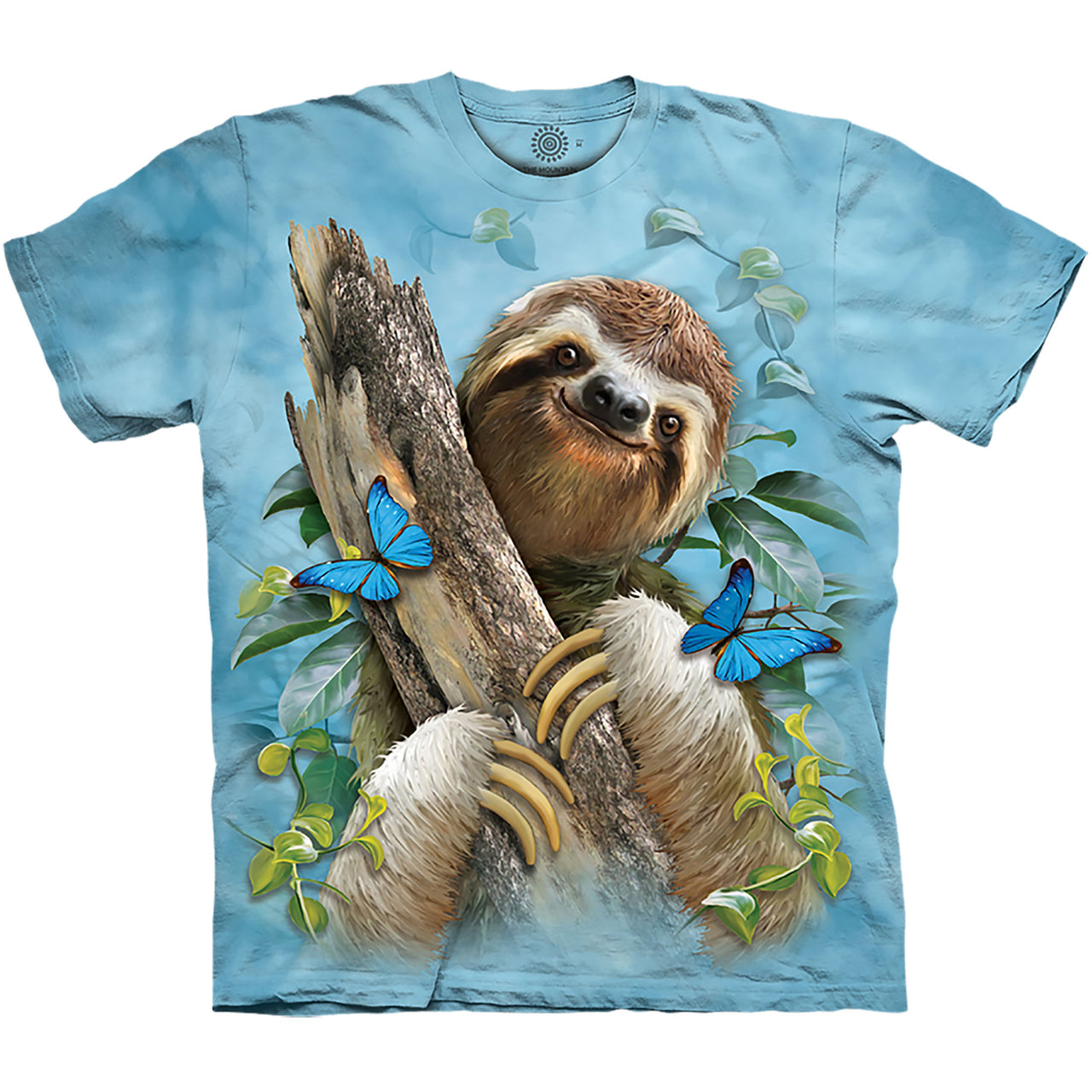 SLOTH & BUTTERFLIES YOUTH T-SHIRT