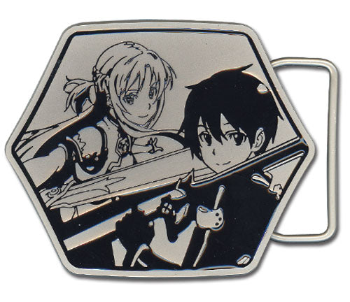 SWORD ART ONLINE- KIRITO & ASUNA BELT BUCKLE