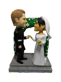 Thumbnail for Prince Harry and Meghan Markle Limited Edition Bobblehead
