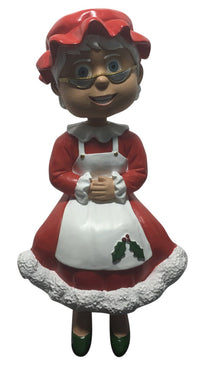 Thumbnail for Mrs. Claus Mantle Mates - Sits on Shelf, Desk, Table Bobblehead