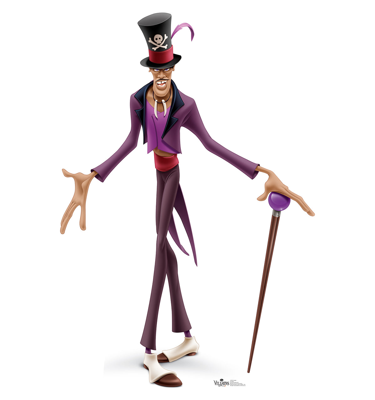 Life-size Dr. Facilier Disney Villains Cardboard Cutout