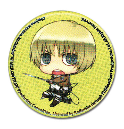 ATTACK ON TITAN - SD LEVI BUTTON 1.25'