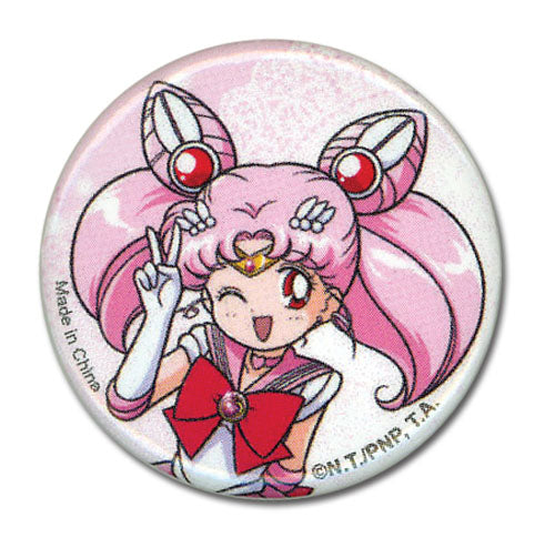 SAILOR MOON S-SAILOR CHIBI MOON BUTTON 1.25'