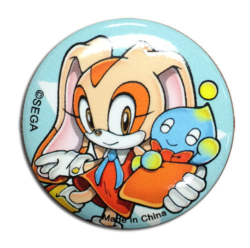 SONIC THE HEDGEHOG - CREAM & CHAO 1.25" BUTTON