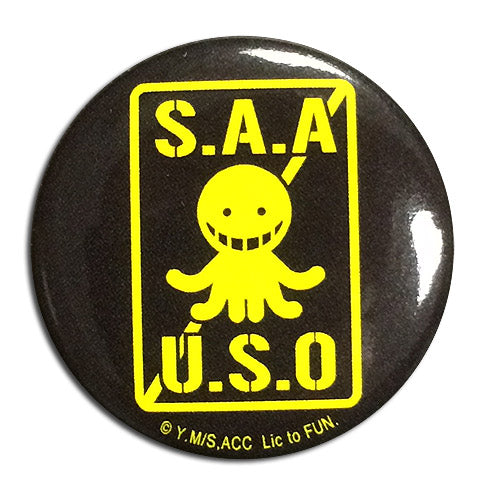 ASSASSINATION CLASSROOM - S.A.A.U.S.O. BUTTON