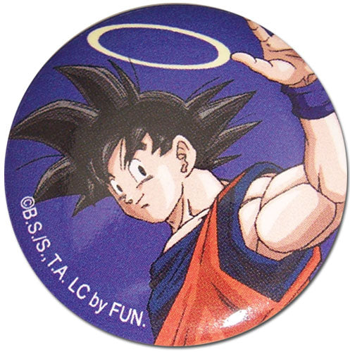 DRAGON BALL Z- GOKU WITH HALO BUTTON