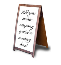 Thumbnail for Life-size Generic Sandwich Board Cardboard Cutout