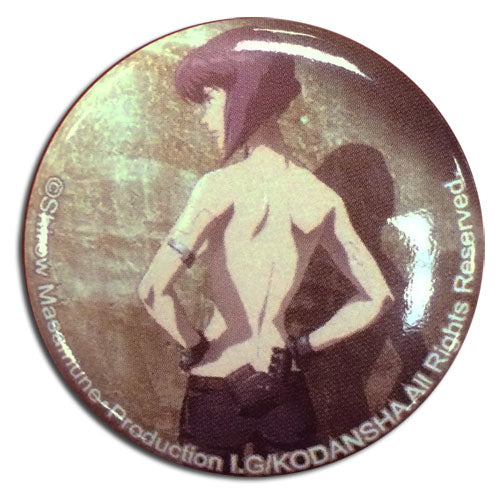 GHOST IN THE SHELL- MOTOKO BUTTON