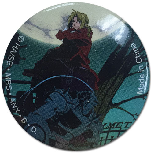 FULLMETAL ALCHEMIST- ED AND AL CAMP BUTTON