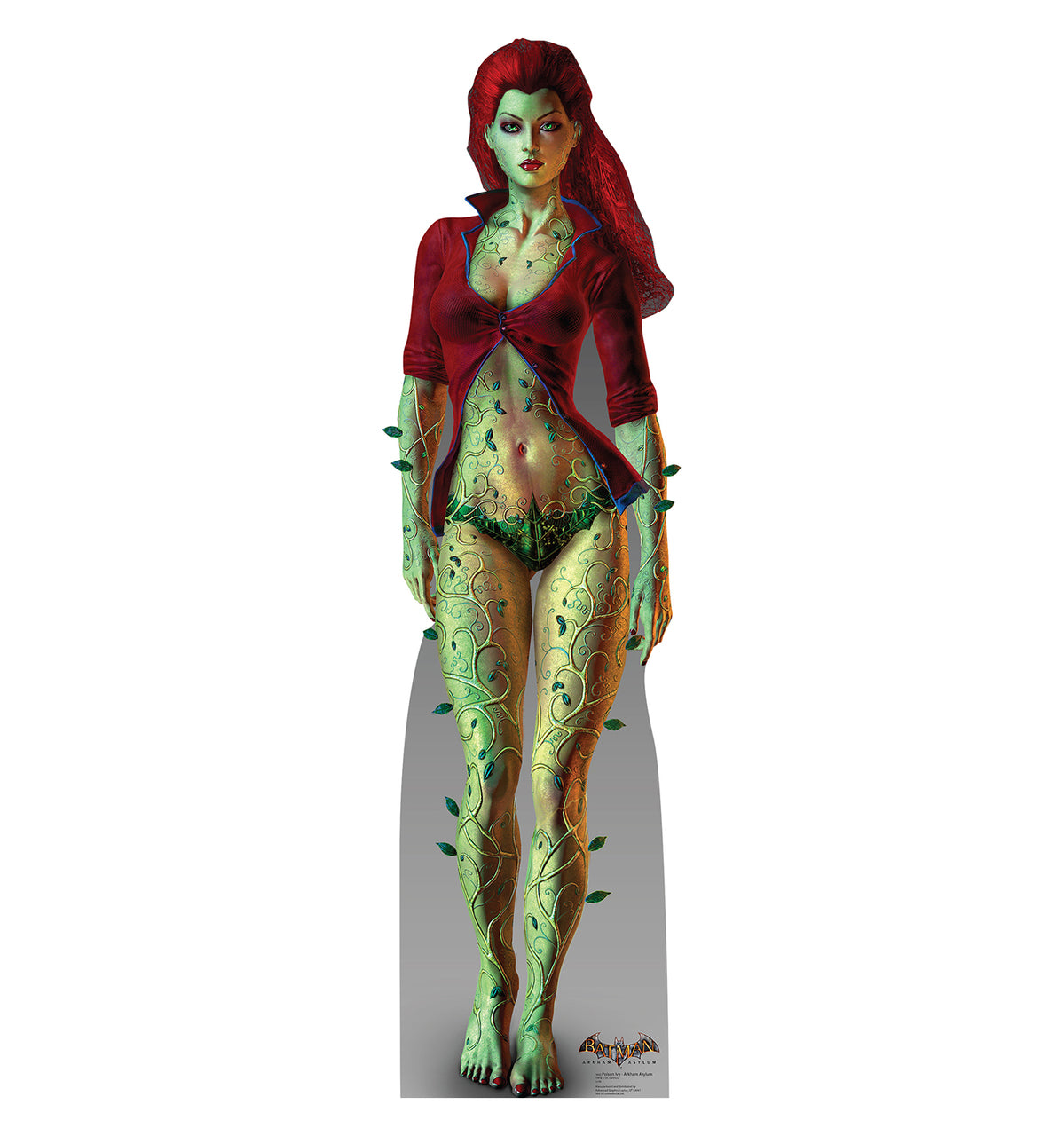 Life-size Poison Ivy Arkham Asylum Cardboard Cutout