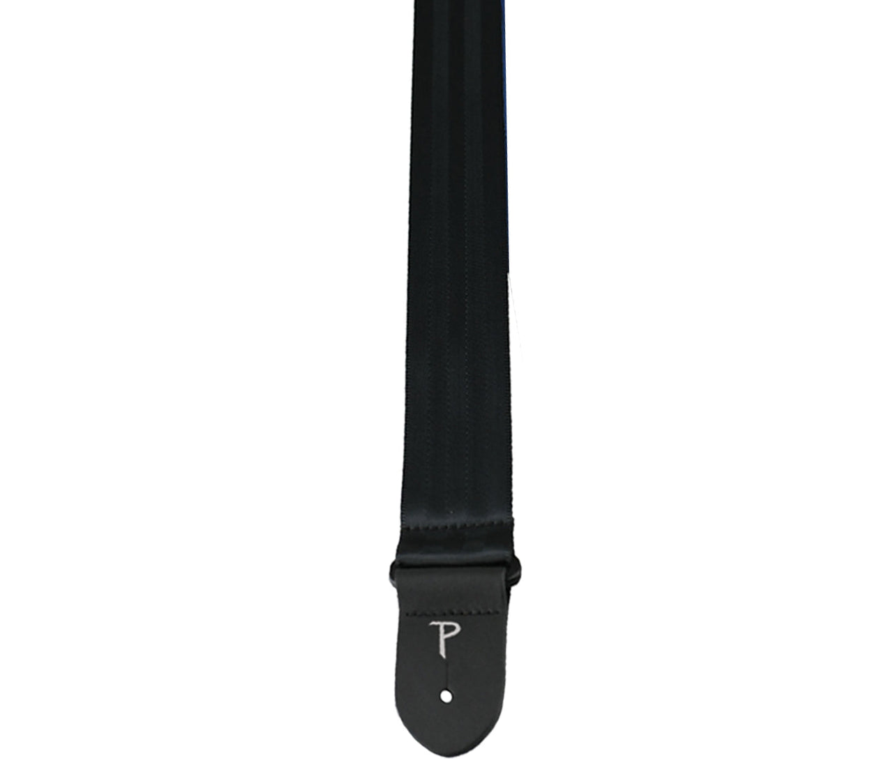 Black Seatbelt Guitar Strap
