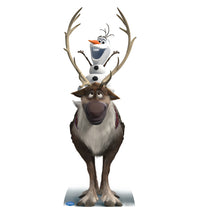 Thumbnail for Life-size Sven and Olaf Disney's Frozen Cardboard Cutout