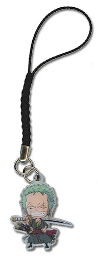 Thumbnail for ONE PIECE ZORO METAL CELL PHONE CHARM