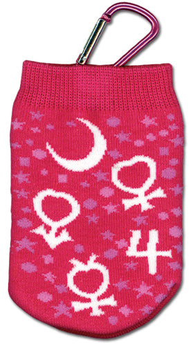 SAILOR MOON SAILOR MOON SYMBOL KNITTED CELL PHONE BAG