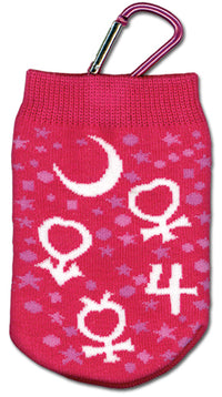 Thumbnail for SAILOR MOON SAILOR MOON SYMBOL KNITTED CELL PHONE BAG