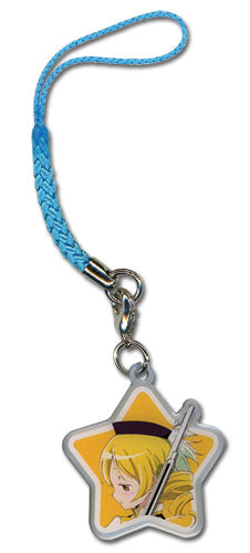 MADOKA MAGICA MOVIE MAMI METAL CELL PHONE CHARM