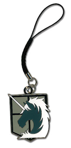 ATTACK ON TITAN - MILITARY POLICE EMBLEM CELL PHONE CHARM
