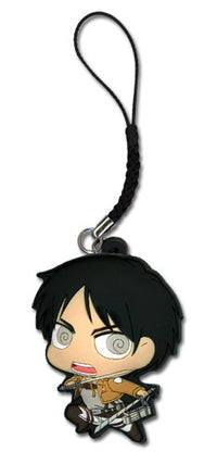 Thumbnail for ATTACK ON TITAN - SD EREN PVC CELL PHONE CHARM