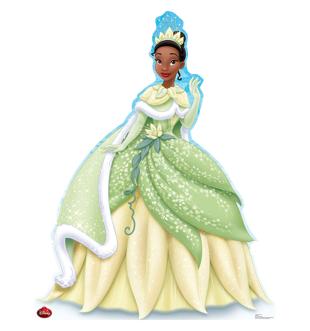 Life-size Holiday Tiana Limited Edition Cardboard Cutout