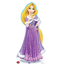 Thumbnail for Life-size Holiday Rapunzel Limited Edition Cardboard Cutout