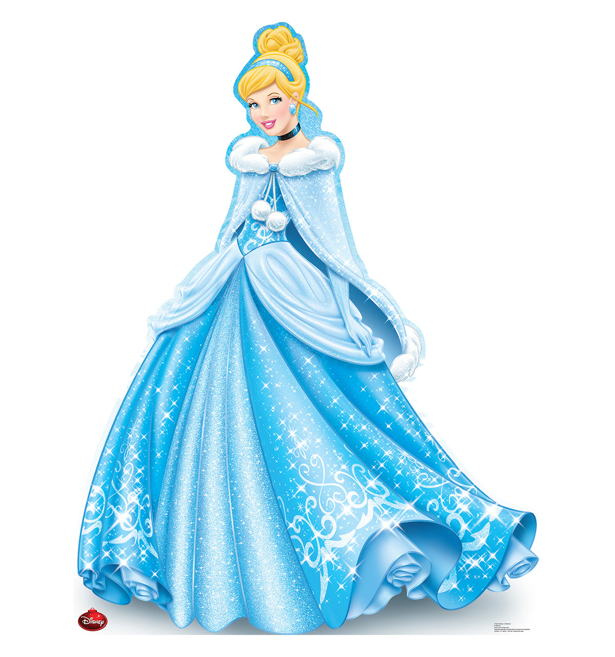 Life-size Holiday Cinderella Limited Cardboard Cutout