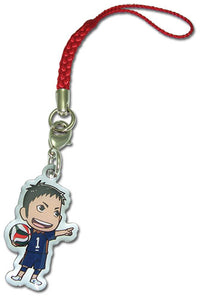 Thumbnail for HAIKYU!!- DAICHI METAL CELL PHONE CHARM