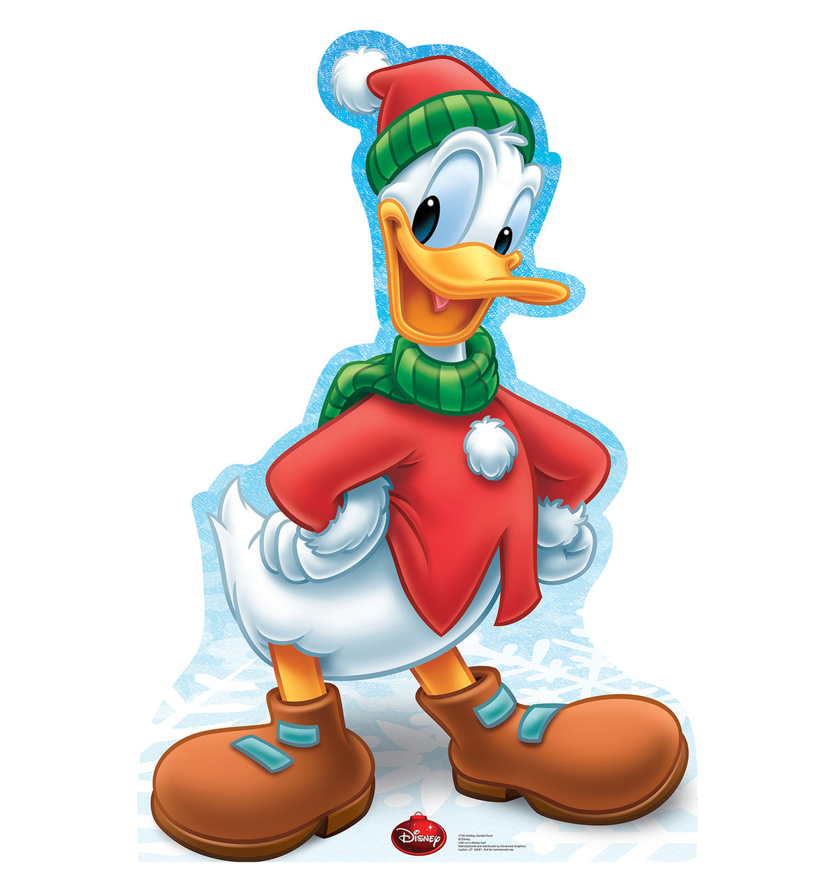 Life-size Donald Duck Limited Edition Cardboard Cutout