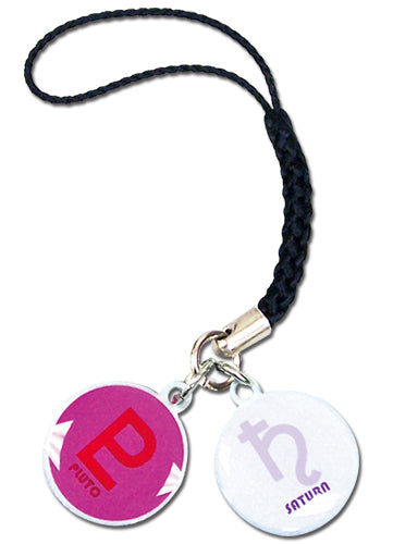 SAILOR MOON S- PLUTO & SATURN CELL PHONE CHARMS