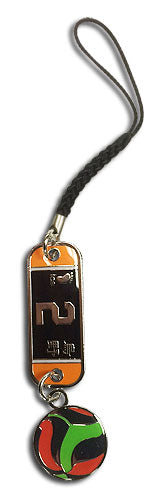HAIKYU!!-NUMBER 2 TEAM UNIFORM CELL PHONE CHARMS