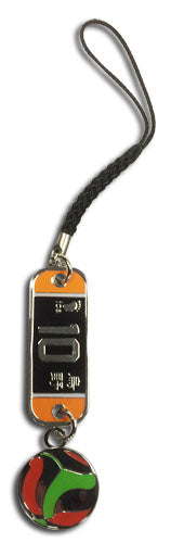 HAIKYU!!-NUMBER 10 TEAM UNIFORM CELL PHONE CHARMS