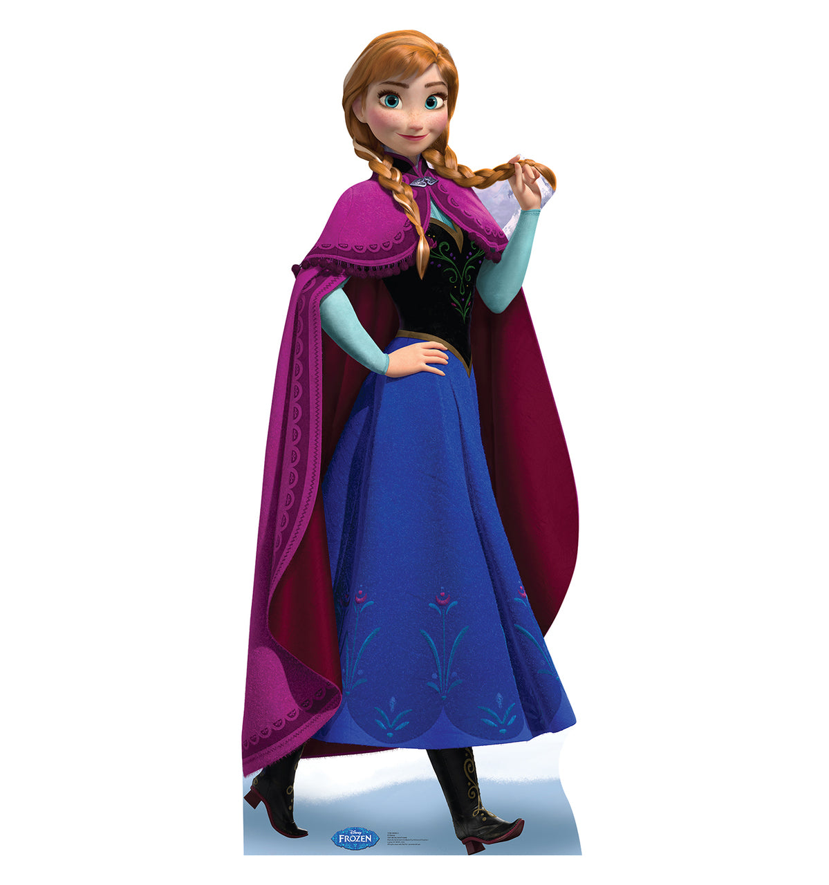 Life-size Anna 2 - Frozen Cardboard Cutout