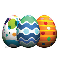 Thumbnail for Life-size Easter Egg Grouping Cardboard Cutout
