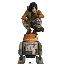 Thumbnail for Life-size Ezra and Chopper Star Wars Rebels Cardboard Cutout