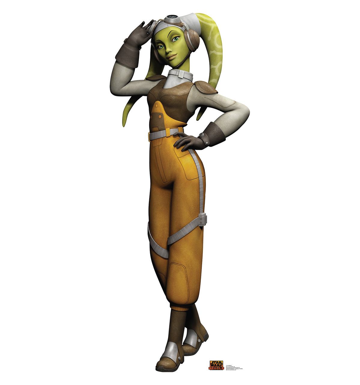 Life-size Hera Syndulla Star Wars Rebels Cardboard Cutout