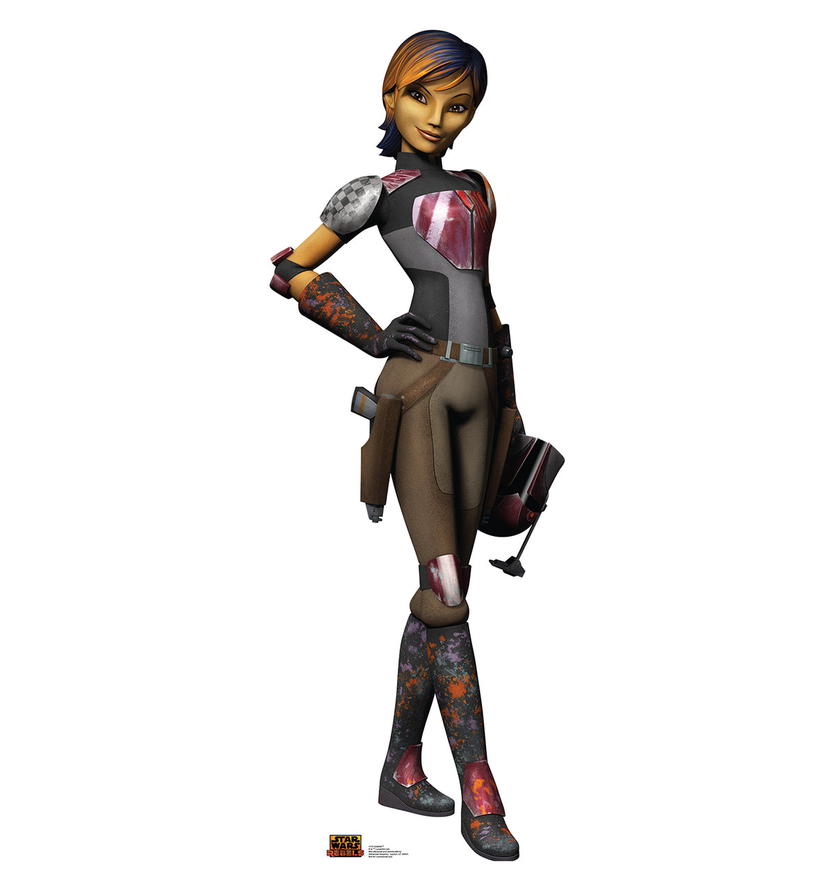 Life-size Sabine Wren Star Wars Rebels Cardboard Cutout