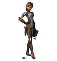 Thumbnail for Life-size Sabine Wren Star Wars Rebels Cardboard Cutout